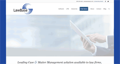 Desktop Screenshot of lawbase.com